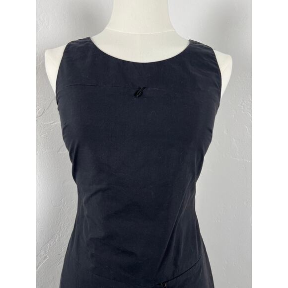 J's Exte BODY CON MINI DRESS Zippers Black (Womens: XS Size 2) - Picture 3 of 12